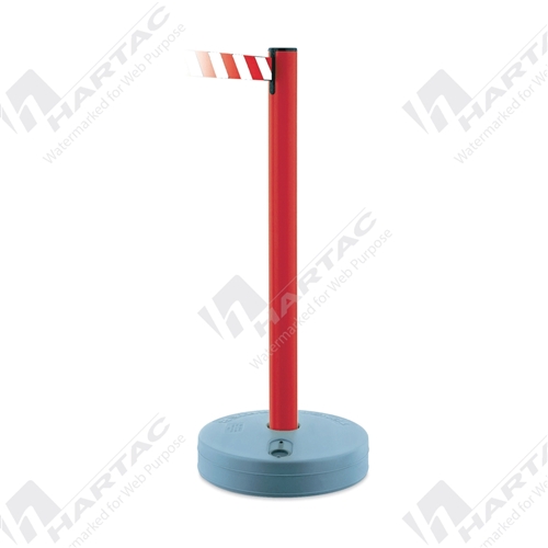 Outdoor Tensabarrier Stanchion System