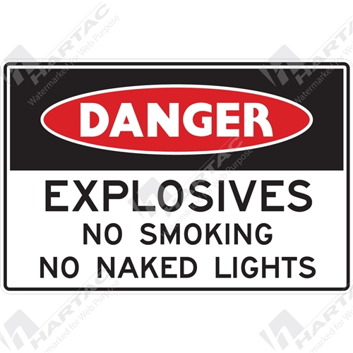 Danger Sign Flammable Explosive Vapours No Smoking Sparks or Naked Flames