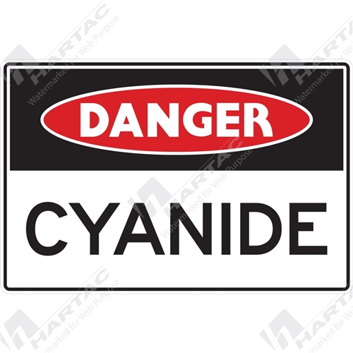 Danger Sign Hazardous Substance Cyanide
