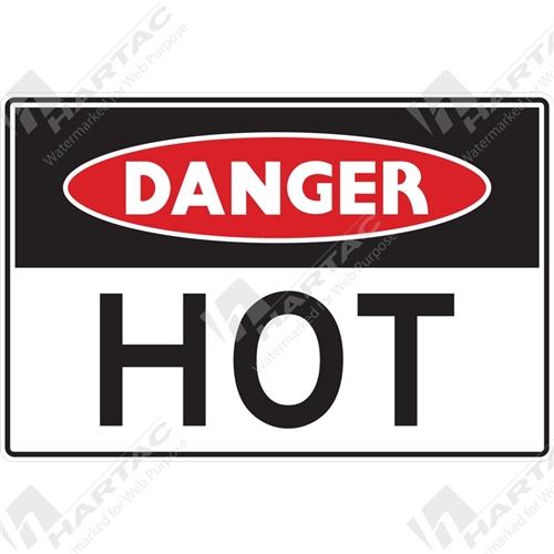 Danger Sign Hazardous Substance Hot