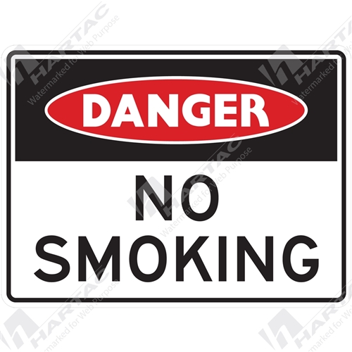 Danger Sign No Smoking No Smoking