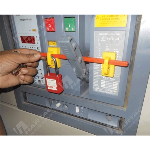 Electrical Lockouts Toggle Lock Company Name Hartac Australia
