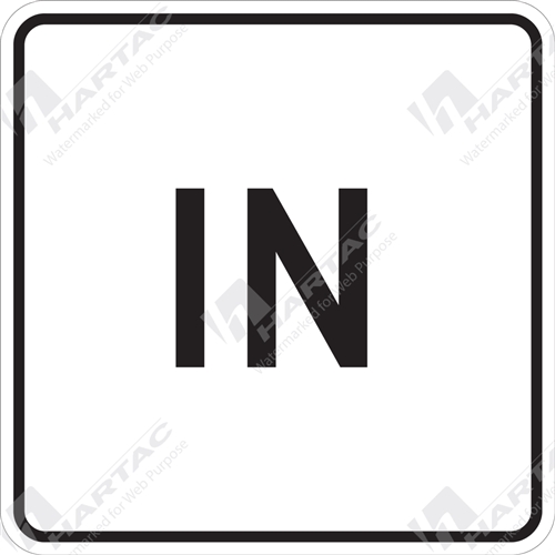 General Safety Sign Door In