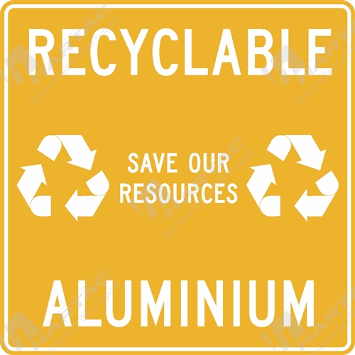 General Safety Sign R&E Recyclable Aluminium