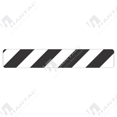 Combination Hazard Marker MR-HM-4 Aluminium Reflective Class 1