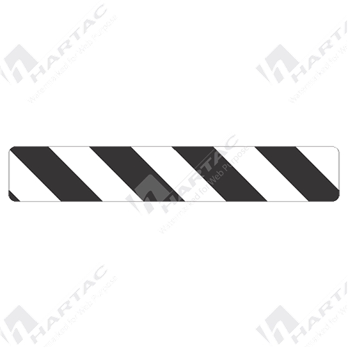 Combination Hazard Marker MR-HM-5 Aluminium Reflective Class 1