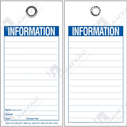 Information Tag