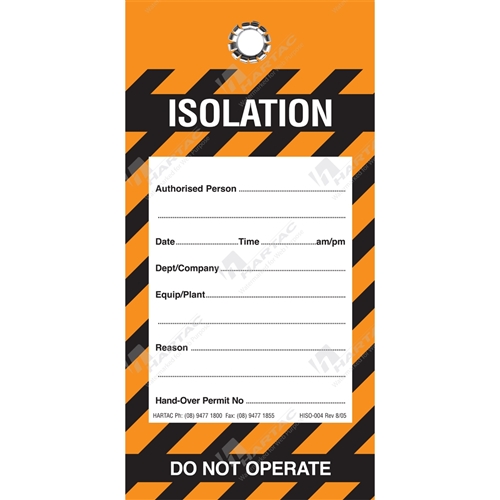 Isolation Tag