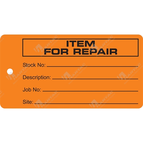 "Item for Repair" Tag