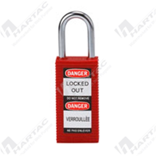 Brady Long Body Safety Padlock w/ 38mm Shackle Clearance Keyed Different