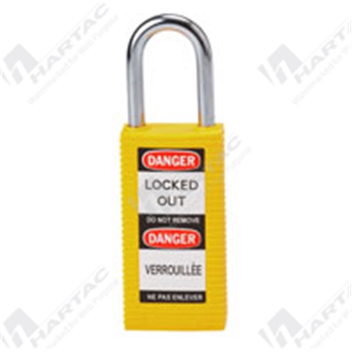 Brady Long Body Safety Padlock w/ 38mm Shackle Clearance Keyed Different