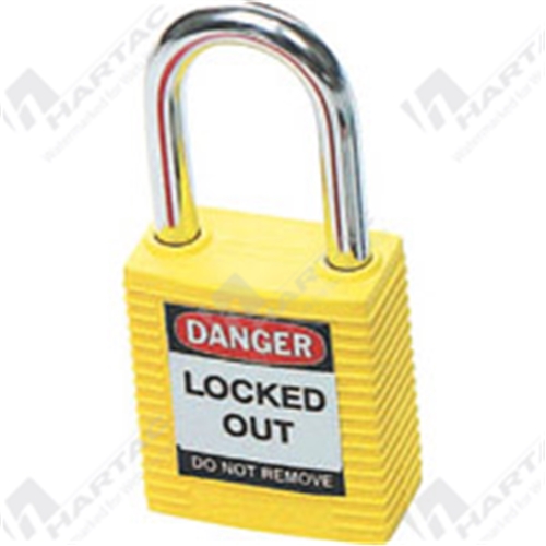 Brady Safety Plus Padlock w/ 38mm Shackle Clearance Keyed Alike