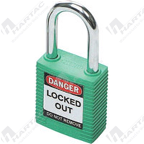 Brady Safety Plus Padlock w/ 38mm Shackle Clearance Keyed Alike