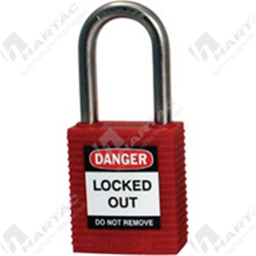 Brady Stainless Steel Safety Padlock Keyed Different