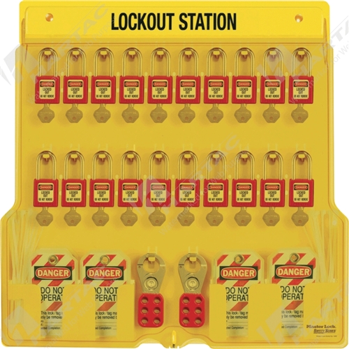 Master Lock 20-Lock Padlock Station