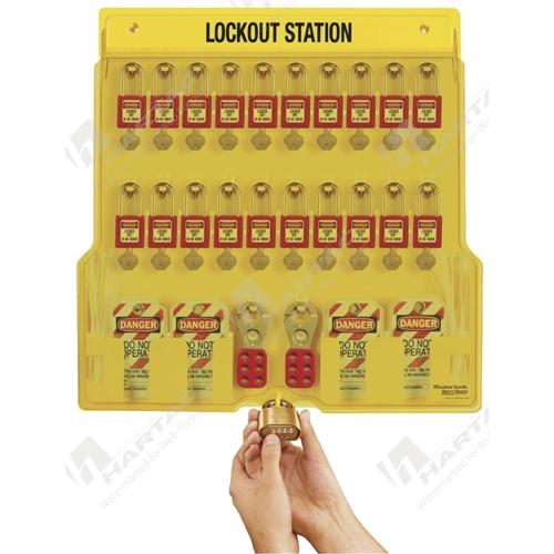 Master Lock 20-Lock Padlock Station
