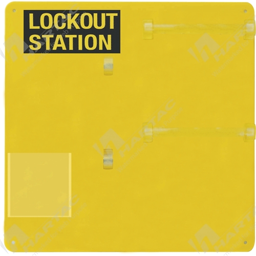 Lockout Kits and Stations 10Lock Board w/ Padlock Company Name