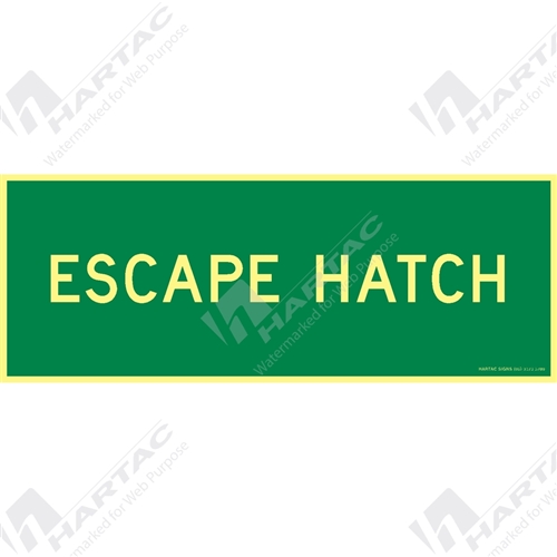 Directions Signs Marine Sign Directions Escape Hatch Company Name