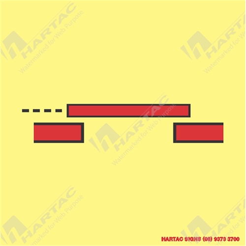 Marine Sign Fire Control A Class Fire Door Slide