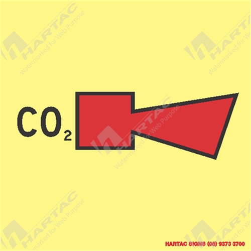 Marine Sign Fire Control CO2 Horn