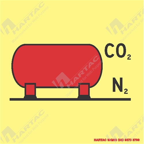 Marine Sign Fire Control CO2/Nitrogen Bulk Installation