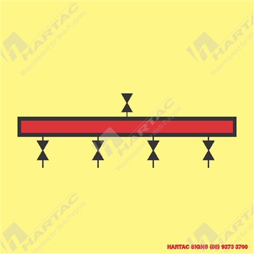Marine Sign Fire Control Drenching Installation