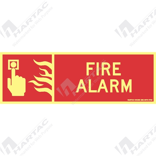 Marine Sign Fire Equipment Fire Alarm