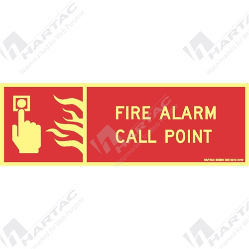 Marine Sign Fire Equipment Fire Alarm Call Point