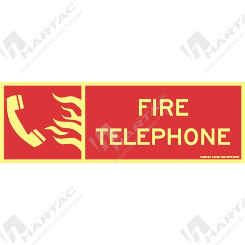 Marine Sign Fire Equipment Fire Telephone