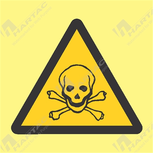 Marine Sign Hazard Toxic