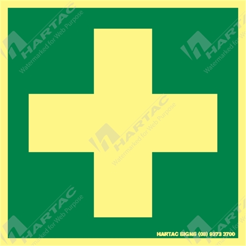 Marine Sign IMO First Aid Picto Only