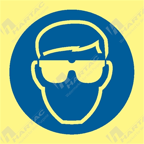 Marine Sign Mandatory Eye Protection