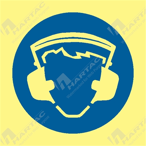 Marine Sign Mandatory Hearing Protection