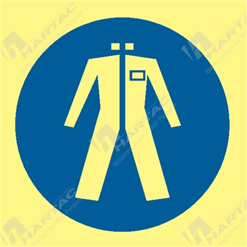 Marine Sign Mandatory Protective Clothing
