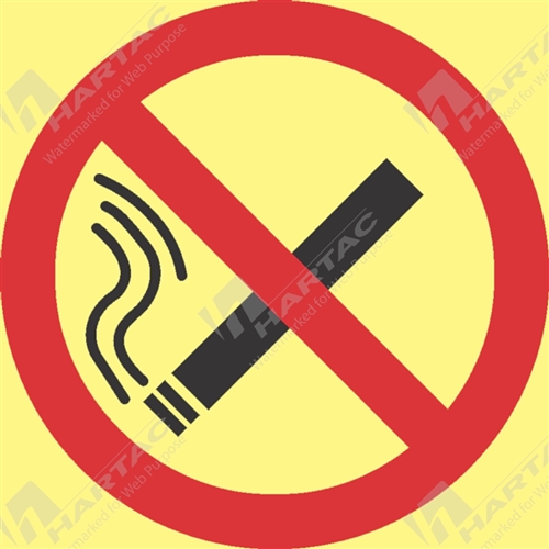 Marine Sign Prohibition No Smoking