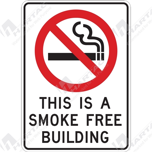 Prohibition Sign No Smoking or Flammable This Is A Smoke Free Building