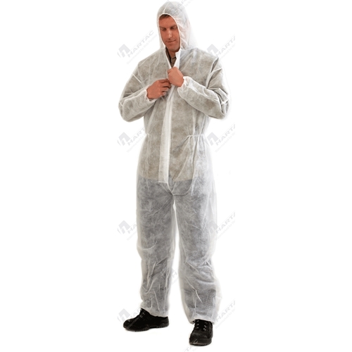 ProChoice White Disposable Coveralls