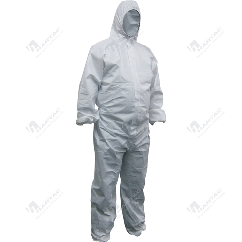 Maxisafe Chemguard White SMS Disposable Coveralls