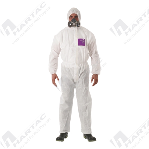 Microgard 1500 White Disposable Coverall