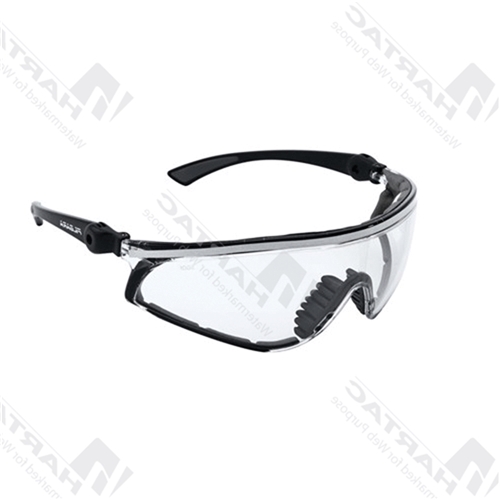 Mack Pilbara Black Nylon Frame w/ Dust Guard Safety Glasses