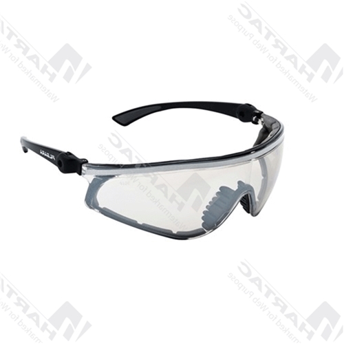 Mack Pilbara Black Nylon Frame w/ Dust Guard Safety Glasses