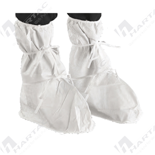 Microgard 2000 White Overboots w/ ESD PVC Soles