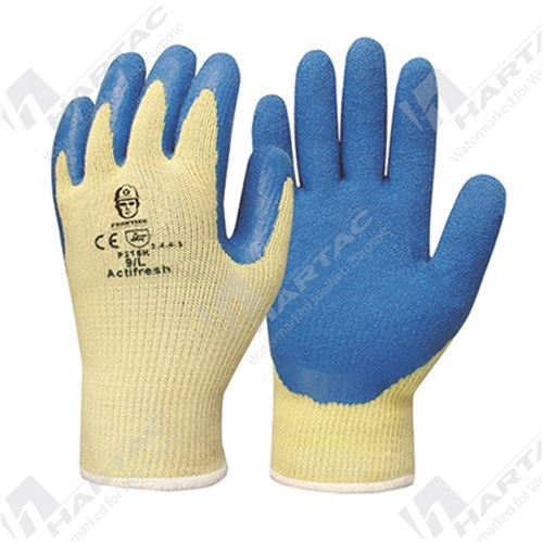 Frontier Kevlar Crinkle Cut Coated Latex (Cut Level 3) Gloves
