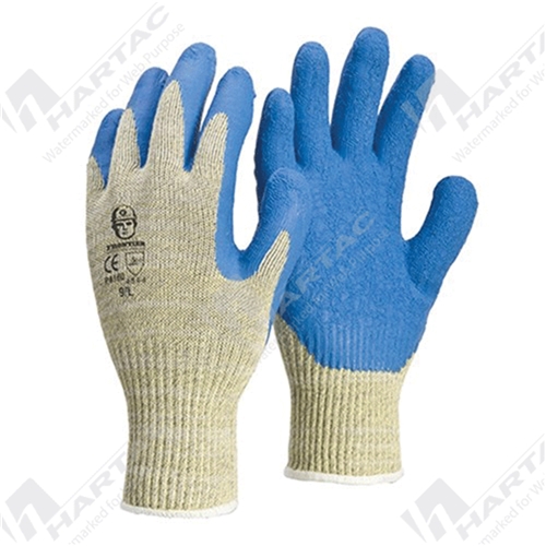 Frontier Kevlar/Glass Fibre Safeguard Crinkle Cut Latex (Cut Level 5) Gloves