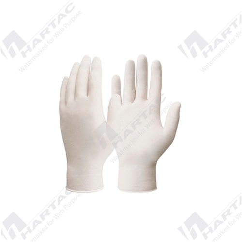 Frontier Latex Lightly Powdered Disposable Gloves Pk100
