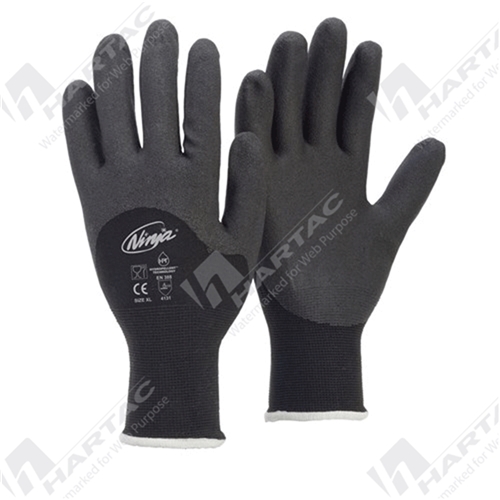 Ninja HPT Foam PVC 3/4 Dip Gloves