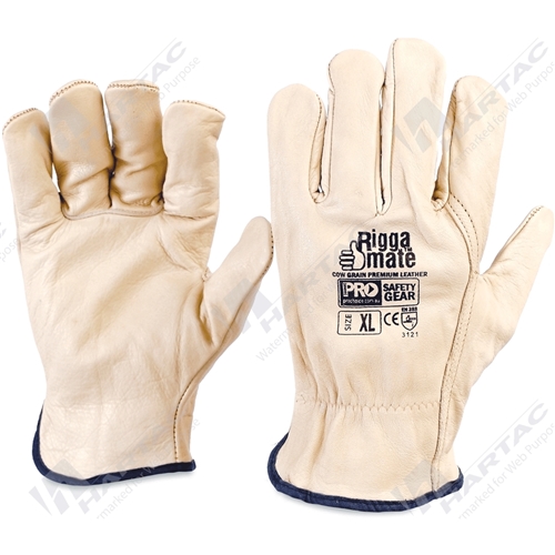 ProChoice Riggamate Cow Grain Premium Leather Gloves