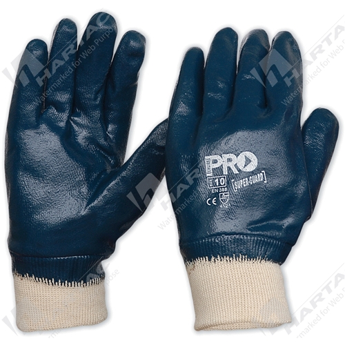 ProChoice SuperLite Blue Full Dip Synthetic Nitrile Gloves