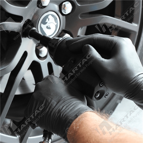 Black Rocket Nitrile Disposable Gloves Heavy Duty Box Of 100 (Must order in Multiples of 10 Boxes)