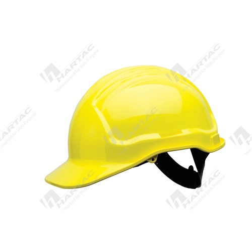 Frontier Tuffgard 6 Points Unvented Hard Hat w/ Poly Cradle Suspension